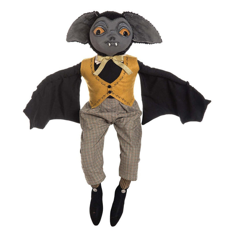 Quirks! Gathered Traditions Halloween by Joe Spencer Gideon Bat Gathered Traditions Art Doll by Joe Spencer