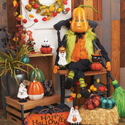 Quirks! Gathered Traditions Halloween by Joe Spencer Gregorio Gourd Gathered Traditions Art Doll by Joe Spencer