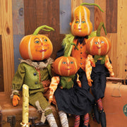 Quirks! Gathered Traditions Halloween by Joe Spencer Gregorio Gourd Gathered Traditions Art Doll by Joe Spencer