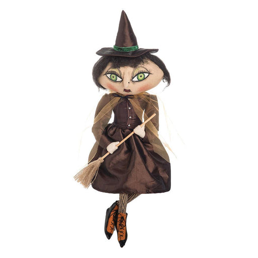 Quirks! Gathered Traditions Halloween by Joe Spencer Matilda Witch Gathered Traditions Art Doll by Joe Spencer