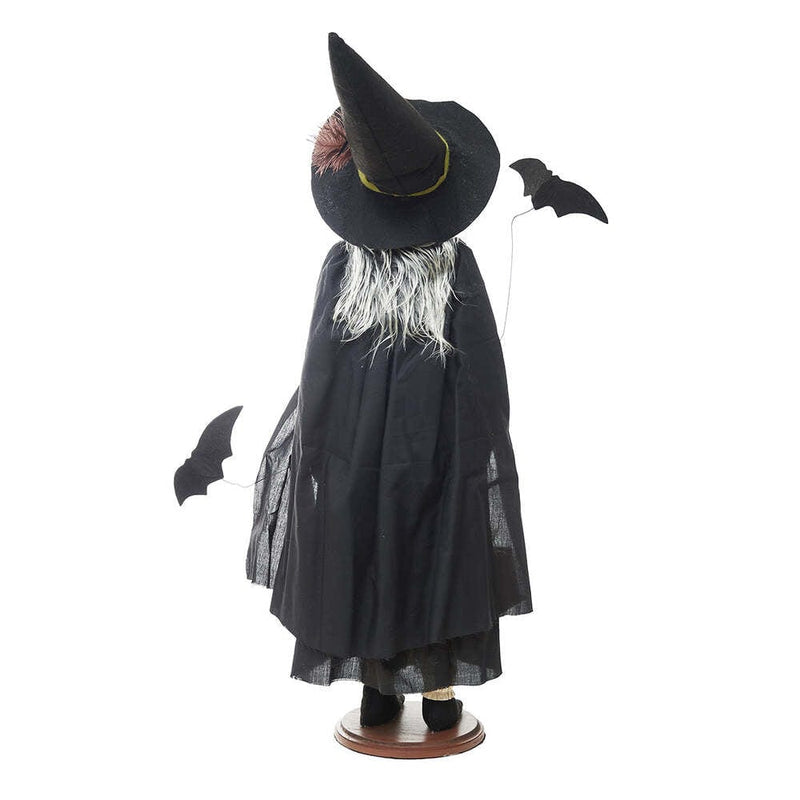 Quirks! Gathered Traditions Halloween by Joe Spencer Morgana Witch on Stand by Joe Spencer
