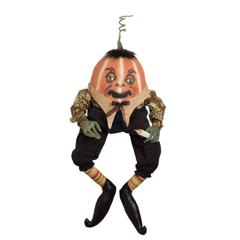 Quirks! Gathered Traditions Halloween by Joe Spencer Obadiah Pumpkin Gathered Traditions Art Doll by Joe Spencer