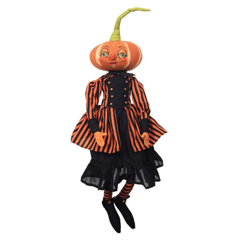 Quirks! Gathered Traditions Halloween by Joe Spencer Padma Pumpkin Gathered Traditions Art Doll by Joe Spencer