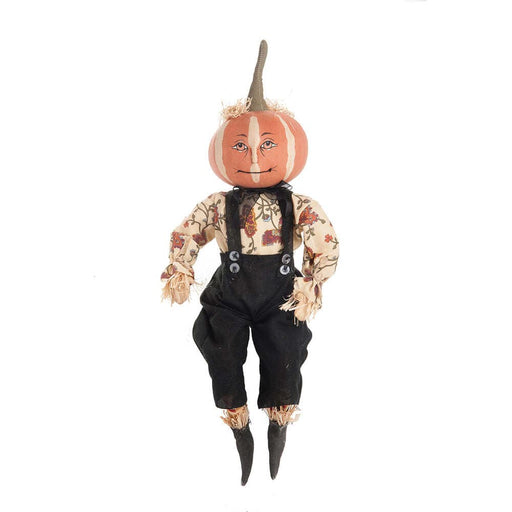 Quirks! Gathered Traditions Halloween by Joe Spencer Parnell Pumpkin Head Boy Gathered Traditions Art Doll by Joe Spencer