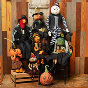 Quirks! Gathered Traditions Halloween by Joe Spencer Penelope Pumpkin Head Girl Gathered Traditions Art Doll by Joe Spencer