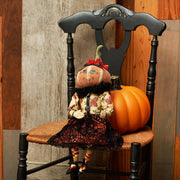 Quirks! Gathered Traditions Halloween by Joe Spencer Penelope Pumpkin Head Girl Gathered Traditions Art Doll by Joe Spencer