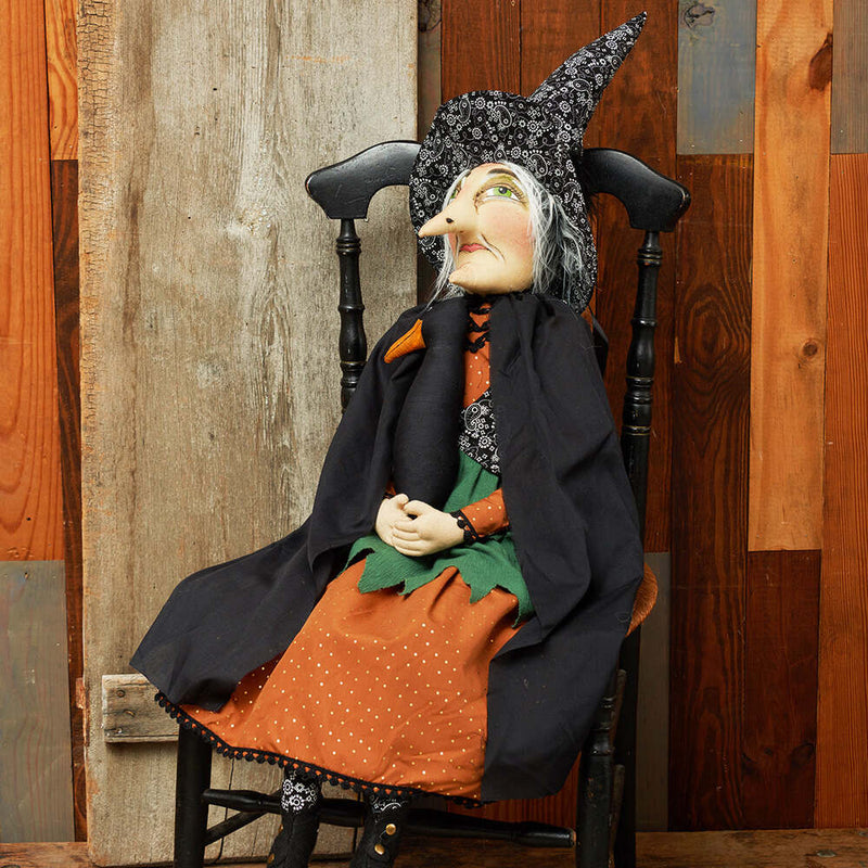 Quirks! Gathered Traditions Halloween by Joe Spencer Prue Sorceress Gathered Traditions Art Doll by Joe Spencer