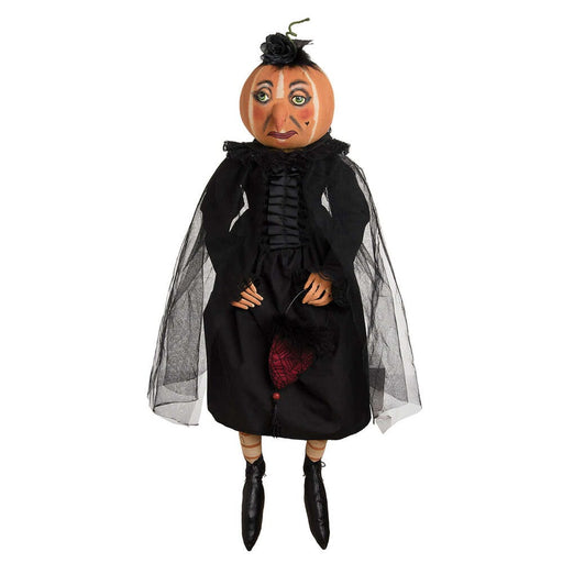 Quirks! Gathered Traditions Halloween by Joe Spencer Quintessa Pumpkin Witch Gathered Traditions Art Doll by Joe Spencer