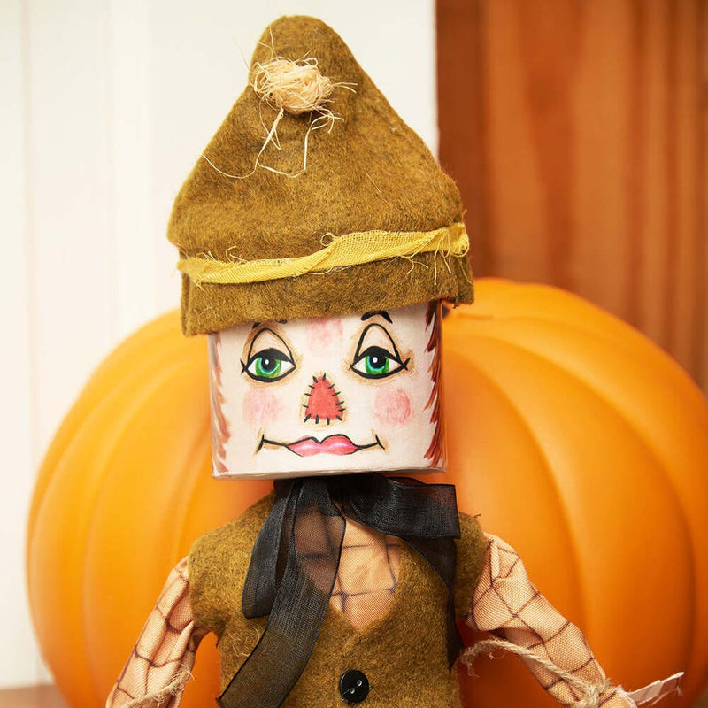Quirks! Gathered Traditions Halloween by Joe Spencer Tobias Scarecrow Gathered Traditions Art Doll by Joe Spencer