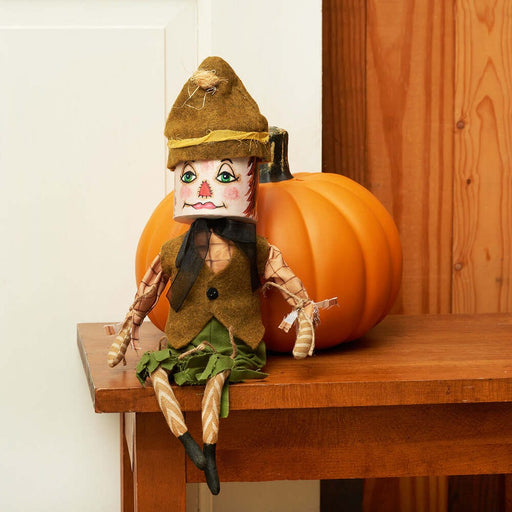 Quirks! Gathered Traditions Halloween by Joe Spencer Tobias Scarecrow Gathered Traditions Art Doll by Joe Spencer
