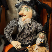 Quirks! Gathered Traditions Halloween by Joe Spencer Vahn Witch Gathered Traditions Art Doll by Joe Spencer