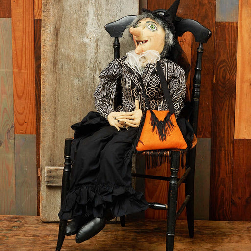 Quirks! Gathered Traditions Halloween by Joe Spencer Vahn Witch Gathered Traditions Art Doll by Joe Spencer