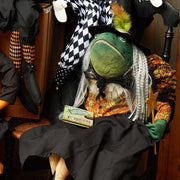 Quirks! Gathered Traditions Halloween by Joe Spencer Winifred Toad Witch Gathered Traditions Art Doll by Joe Spencer