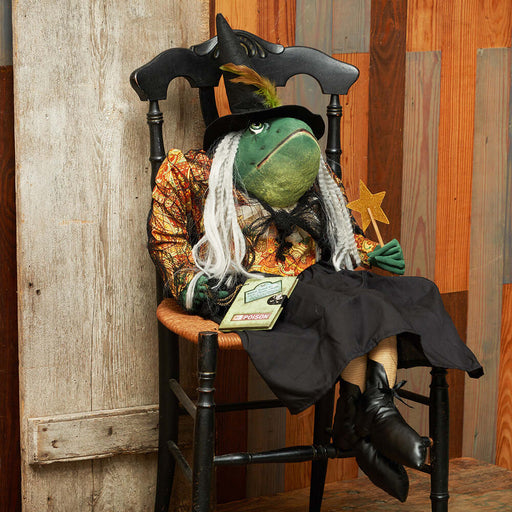 Quirks! Gathered Traditions Halloween by Joe Spencer Winifred Toad Witch Gathered Traditions Art Doll by Joe Spencer