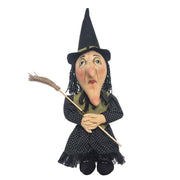 Quirks! Gathered Traditions Halloween by Joe Spencer Zinnia Witch Gathered Traditions Art Doll by Joe Spencer