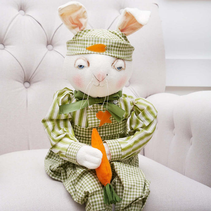 Quirks! Gathered Traditions Spring Summer by Joe Spencer Andy Bunny Gathered Traditions Art Doll by Joe Spencer