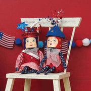 Quirks! Gathered Traditions Spring Summer by Joe Spencer Mister Liberty Gathered Traditions Art Doll by Joe Spencer