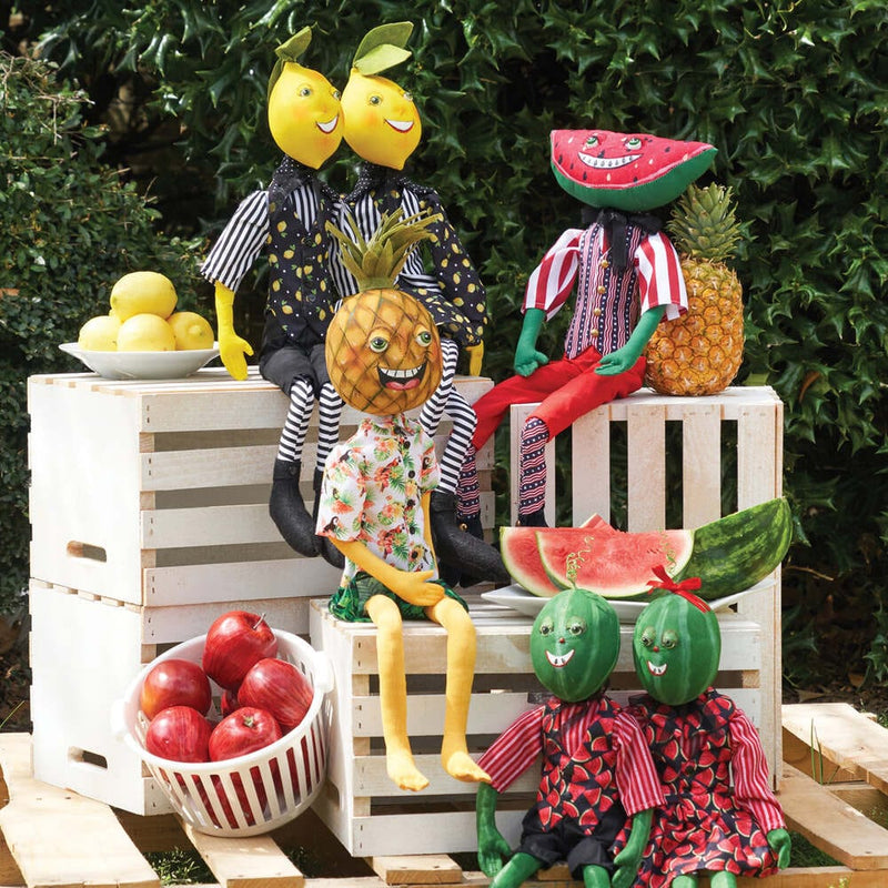 Quirks! Gathered Traditions Spring Summer by Joe Spencer Perry Pineapple Gathered Traditions Art Doll by Joe Spencer