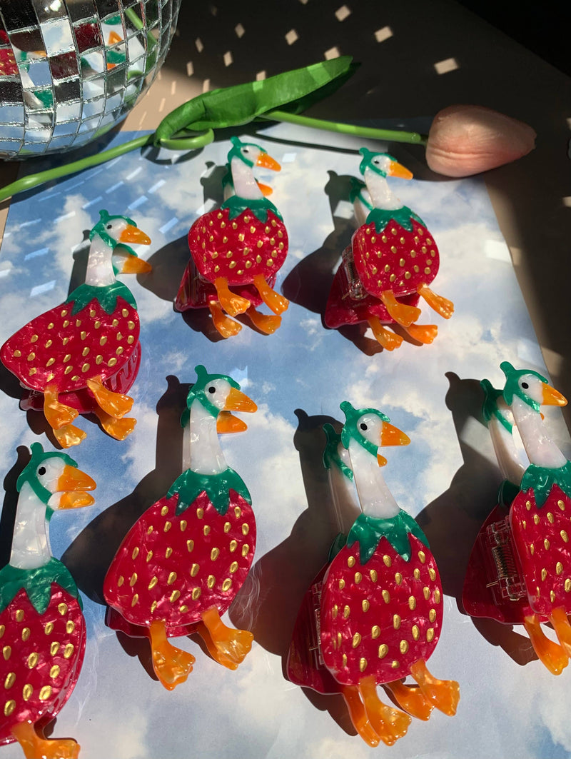 Quirks! Hair Clips Gooseberry Acetate Hair Claw