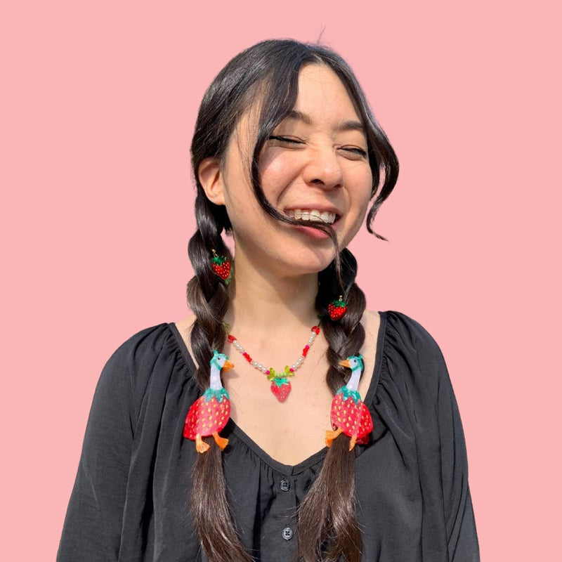 Quirks! Hair Clips Gooseberry Acetate Hair Claw