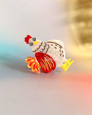 Quirks! Hair Clips Nugget the Chicken Hair Claw Clip
