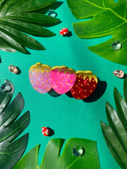 Quirks! Hair Clips Very Berry Acetate Hair Claw