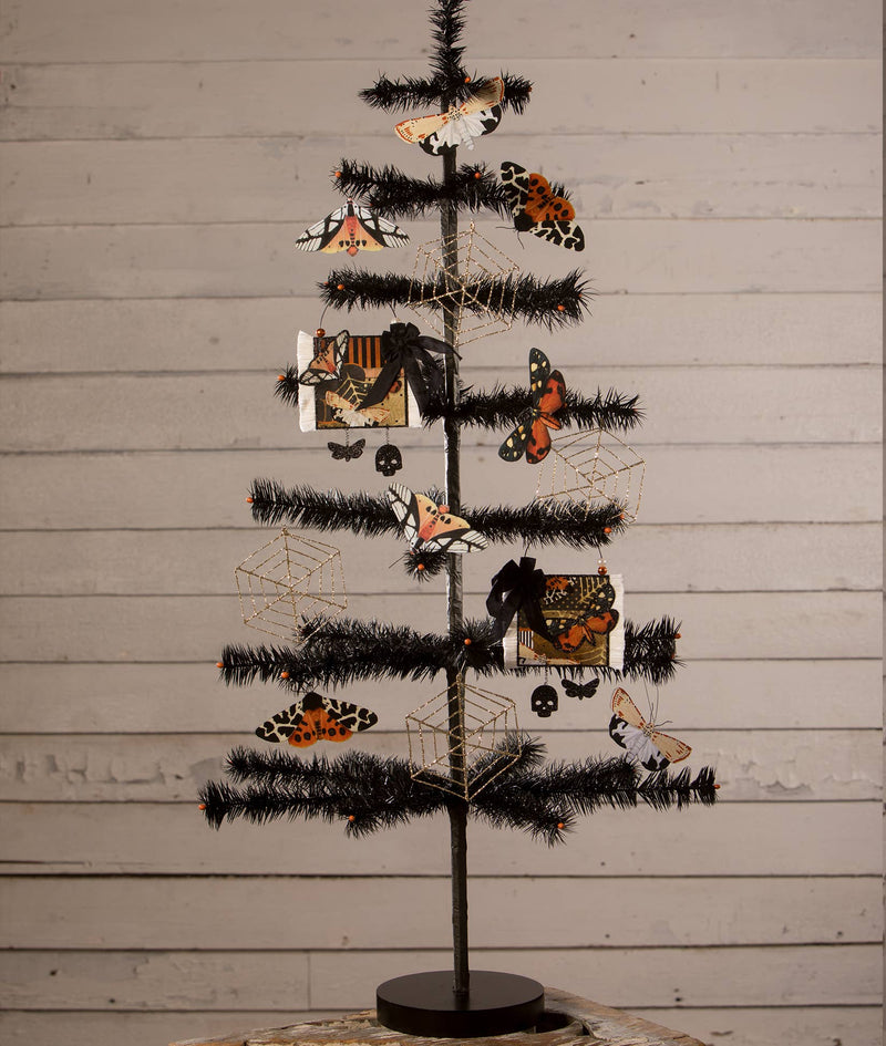 Quirks! Halloween Ornament Halloween Moth Eclipse Ornaments Set of 4