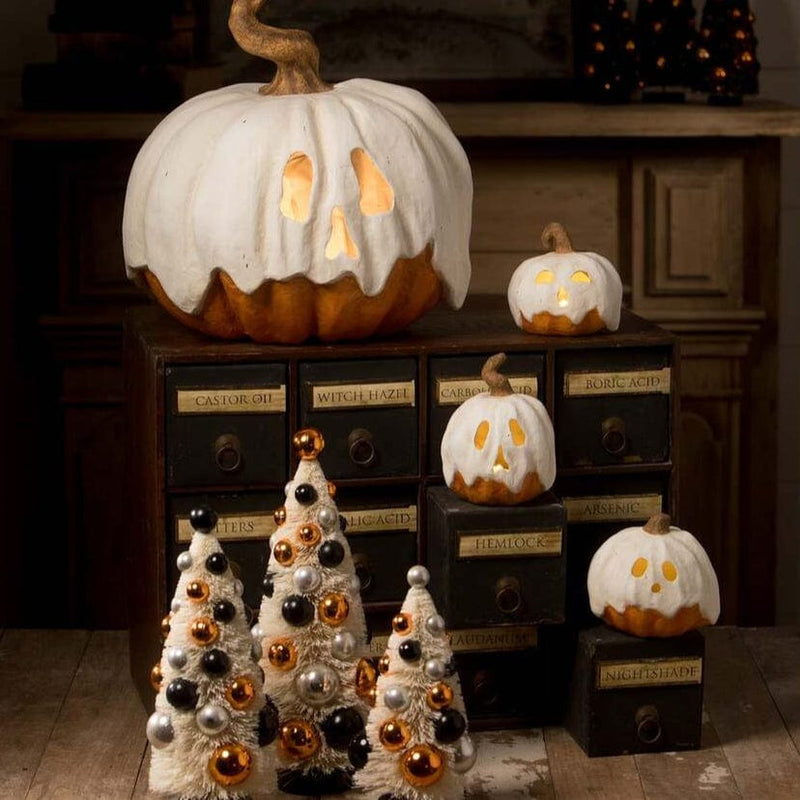 Quirks! Halloween, Seasonal Decor Ghost Jack Luminary Tall by Bethany Lowe Designs