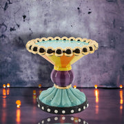 Quirks! Halloween, Seasonal Decor Halloween Carnival Blue Cake Plate Stand by December Diamonds