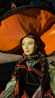 Quirks! Halloween, Seasonal Decor Lucinda Jinx Witch Doll 42" by Katherine's Collection