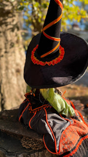 Quirks! Halloween, Seasonal Decor Lucinda Jinx Witch Doll 42" by Katherine's Collection