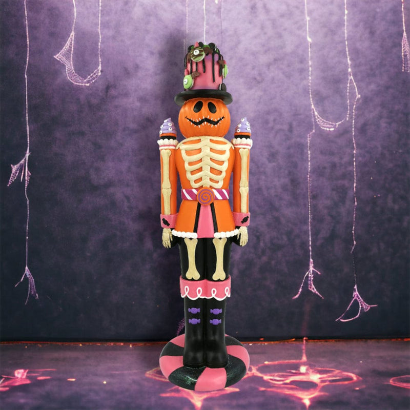Quirks! Halloween, Seasonal Decor Pumpkin Nutcracker by December Diamonds