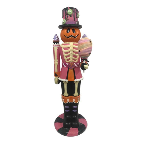 Quirks! Halloween, Seasonal Decor Pumpkin Nutcracker Display by December Diamonds