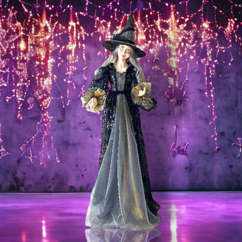 Quirks! Halloween, Seasonal Decor Renda The Witch Display by December Diamonds