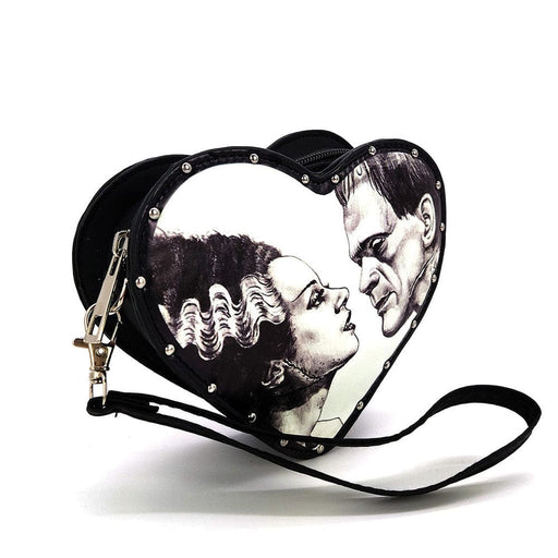 Quirks! Handbag Glow In The Dark Heart Shape Frank W/ Bride Wristlet