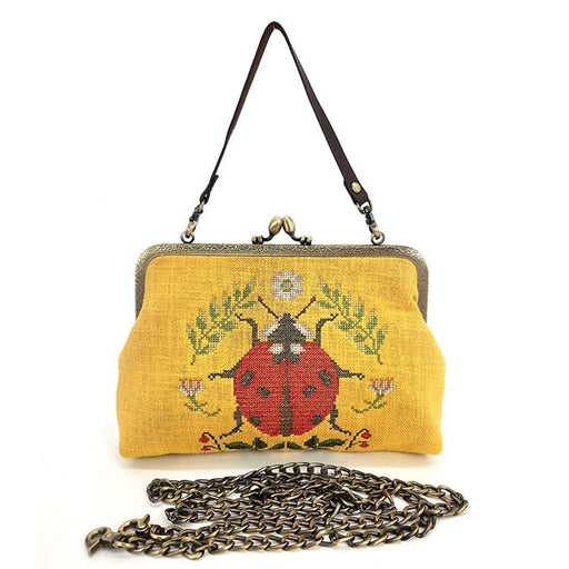 Quirks! handbag Ladybug Vintage-Inspired Kisslock Handbag