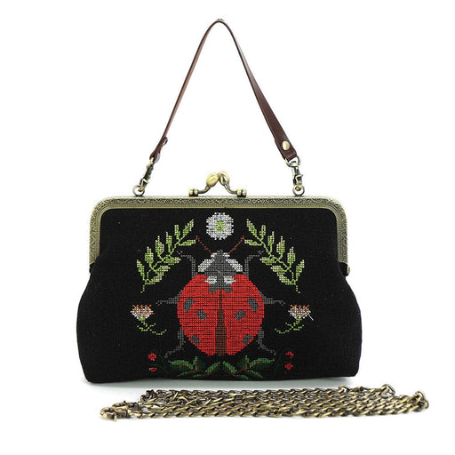 Quirks! handbag Ladybug Vintage-Inspired Kisslock Handbag