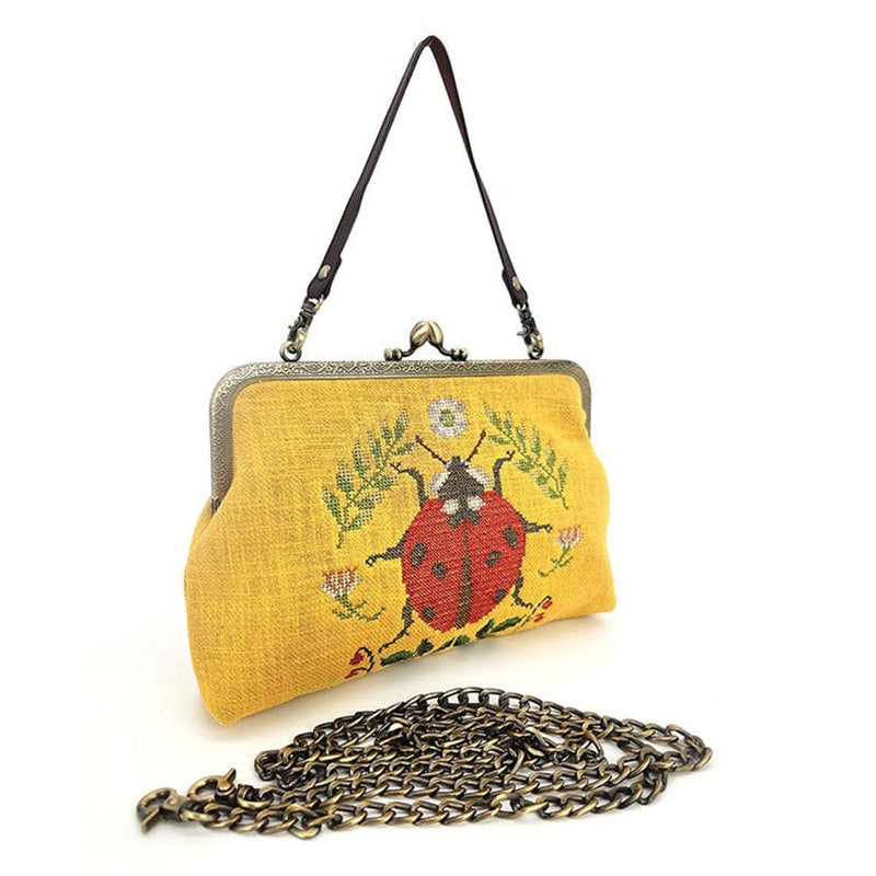 Quirks! handbag Ladybug Vintage-Inspired Kisslock Handbag