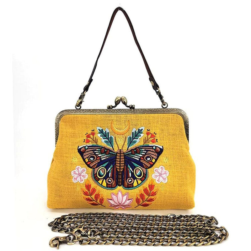 Quirks! handbag Moon Moth Vintage-Inspired Kisslock Handbag