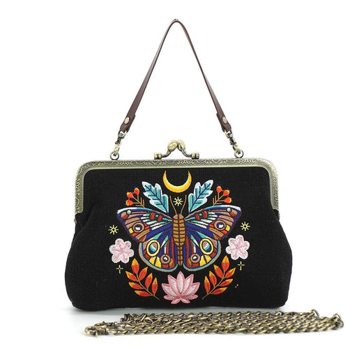 Quirks! handbag Moon Moth Vintage-Inspired Kisslock Handbag