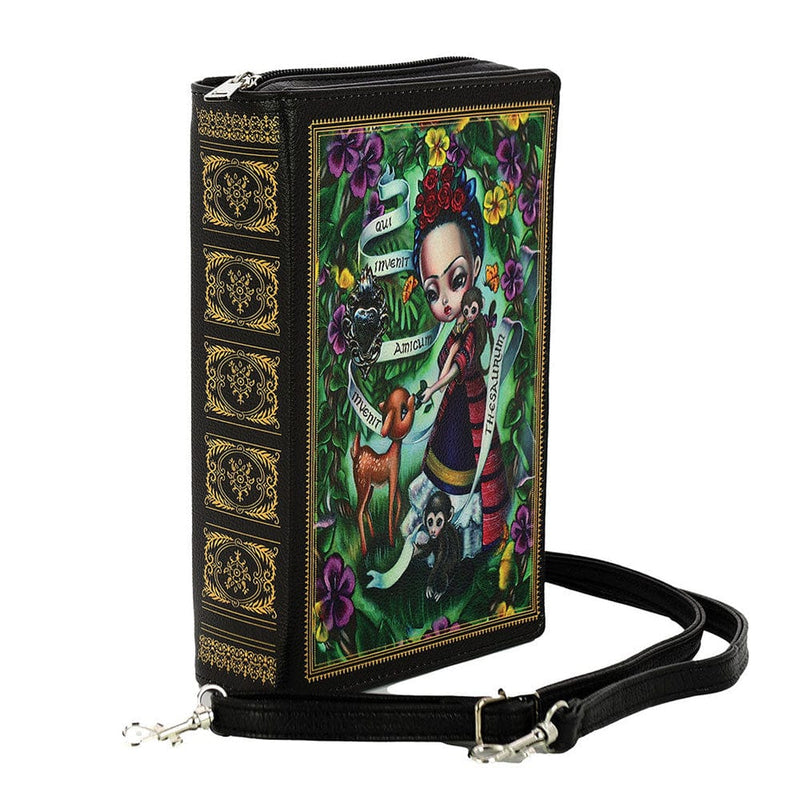 Quirks! Handbag Unibrow Girl Book Handbag