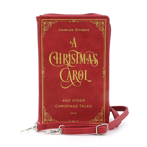 Quirks! Handbags A Christmas Carol Book Clutch Handbag