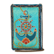 Quirks! Handbags Anchors Away Mini Crossbody by Mary Frances