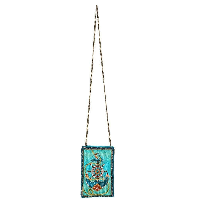 Quirks! Handbags Anchors Away Mini Crossbody by Mary Frances