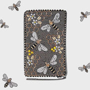 Quirks! Handbags Bee Awesome Crossbody Phone Bag by Mary Frances