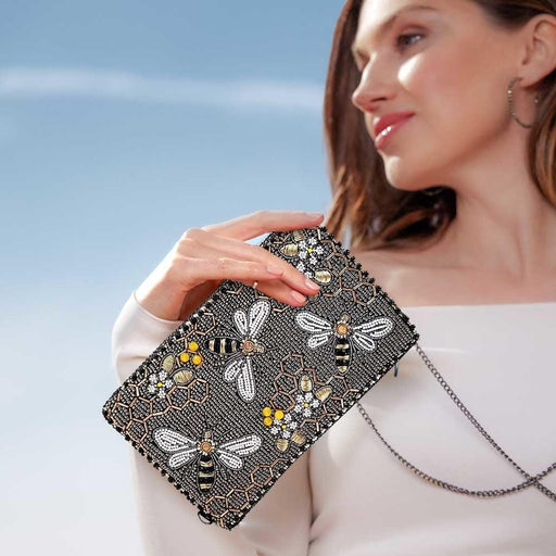 Quirks! Handbags Bee Awesome Crossbody Phone Bag by Mary Frances