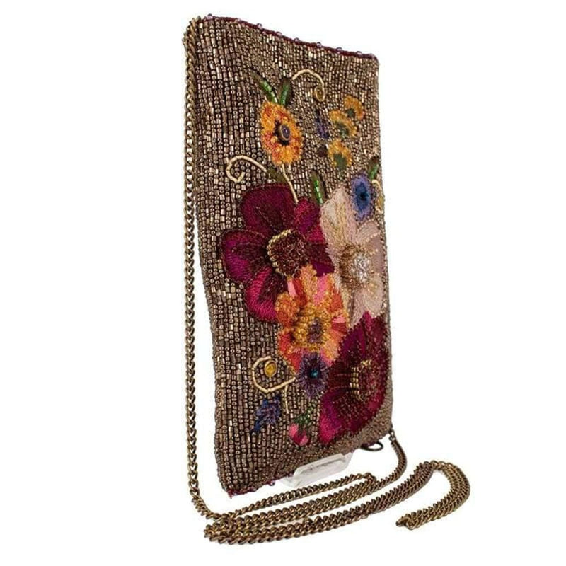 Quirks! Handbags Budding Romance Crossbody Phone Bag by Mary Frances