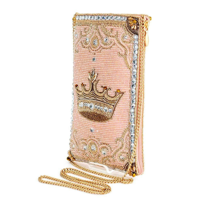 Quirks! Handbags Crowned Jewel Crossbody Phone Bag by Mary Frances