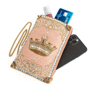 Quirks! Handbags Crowned Jewel Crossbody Phone Bag by Mary Frances