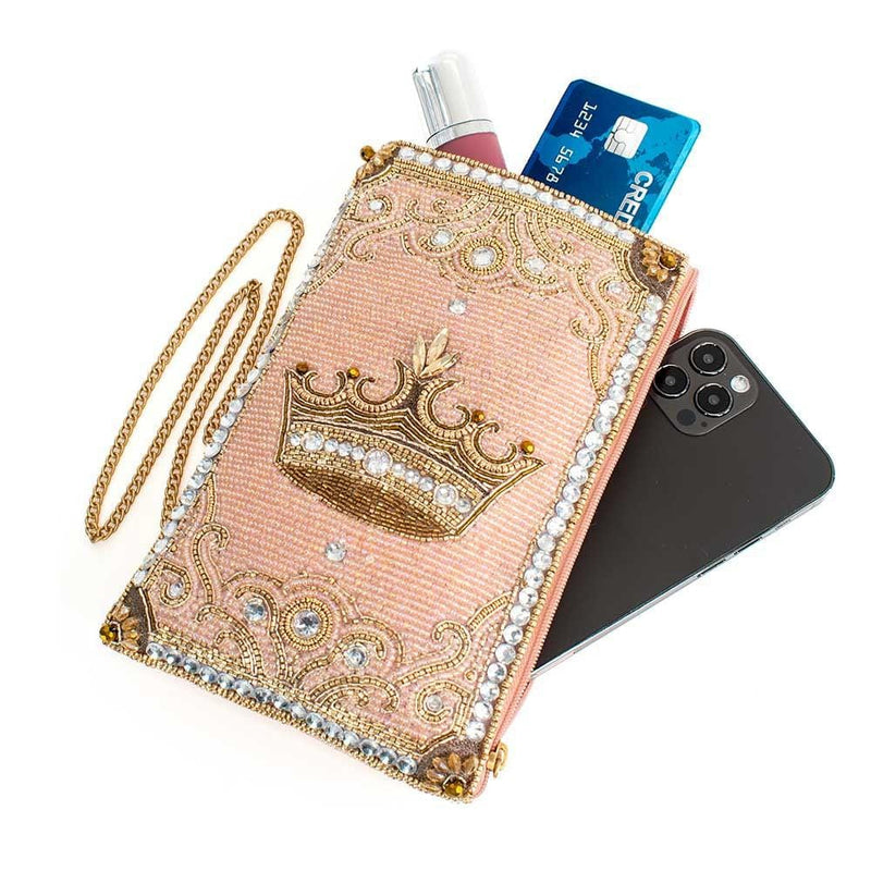 Quirks! Handbags Crowned Jewel Crossbody Phone Bag by Mary Frances